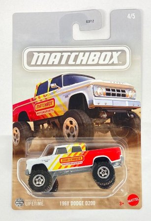 Matchbox tmatick anglik 1968 Dodge D200