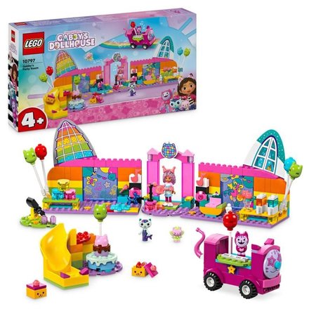 LEGO Gabby&#039;s Dollhouse 10797 Gbi a jej prty-mstnost