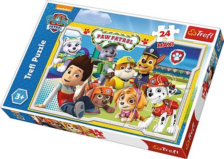 Trefl Puzzle 24 Maxi - Zbavn tm/Viacom PAW Patrol