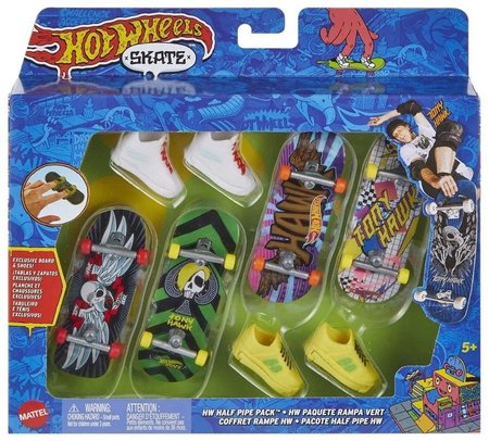 Mattel Hot Wheels Fingerboard 4ks a boty HVM14