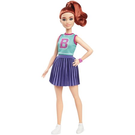 Mattel Barbie modelka - sportovn sukn a tlko HYT90