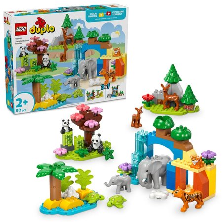 LEGO DUPLO 10446 Rodinky divokch zvat 3 v 1