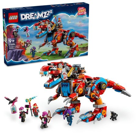 LEGO DREAMZzz 71484 Cooper a jeho robotick dinosaurus C-rex