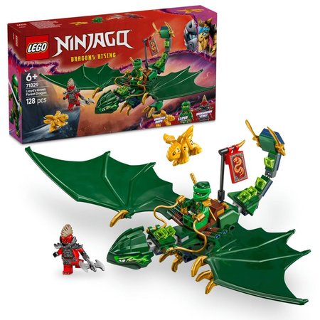 LEGO NINJAGO 71829 Lloydv zelen lesn drak