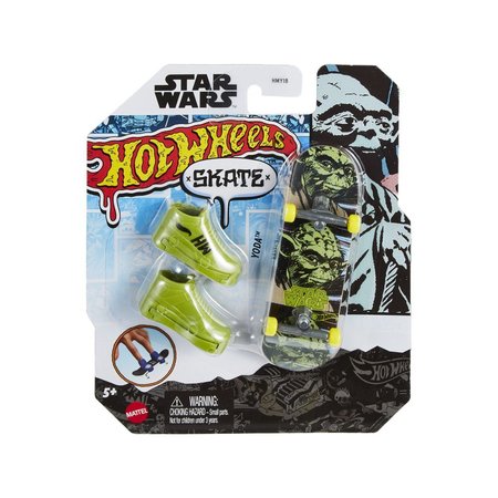 Hot Wheels Skates tmatick fingerboard a boty Yoda