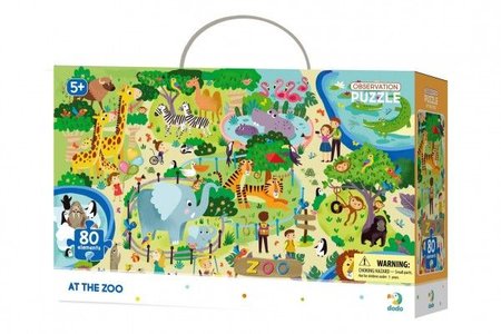 Puzzle V Zoo 45x31cm 80 dlk