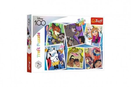 Trefl Puzzle Disney hrdinov 48x34cm 200 dlk