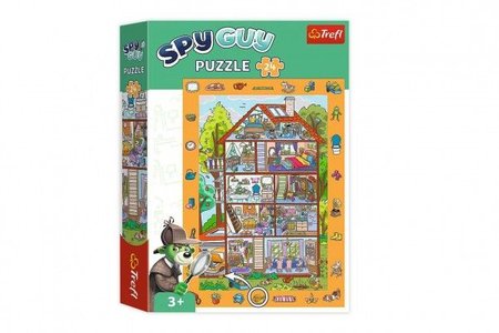 Puzzle Spy Guy - V dom 48x34cm 24 dlk