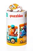 Puzzlika Baby skládačka Vlak zvířátka velké dílky set 20ks