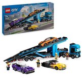 LEGO City 60408 Kamion pro pepravu aut se sporky