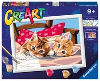 Ravensburger CreArt Dvě mazlivá koťata