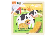 Viga Devn puzzle 9 dlk - kraviky