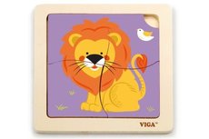 Viga Devn puzzle 4 dlky - lev