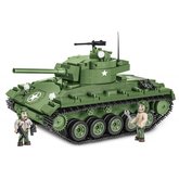 Cobi 2543 World War II Americký lehký Tank M24 Chaffee II WW