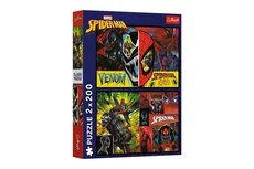 Trefl Puzzle 2x200 - Spider-Man ve dne v noci