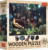 Trefl Puzzle 200 Dřevěné - Sen - Henri Rousseau