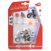 Dickie Policejní motocykl 10 cm s přísl.